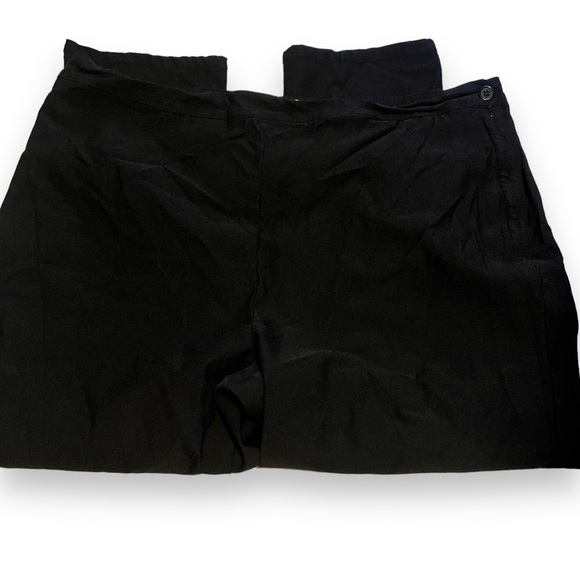 Modcloth Black Side Zip Work Pants Size 3X Stretchy Trousers Business Casual - Picture 6 of 8